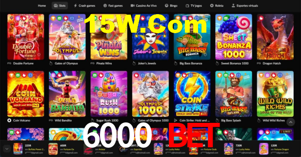 6000 Bet: A Experiência de Casino com Jogos de Mesa ao Vivo